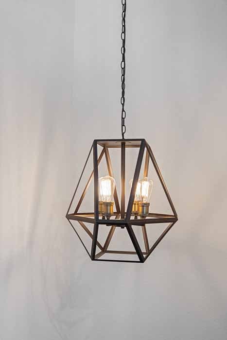 Modern geometric pendant light for home renovations in Canberra, Australia